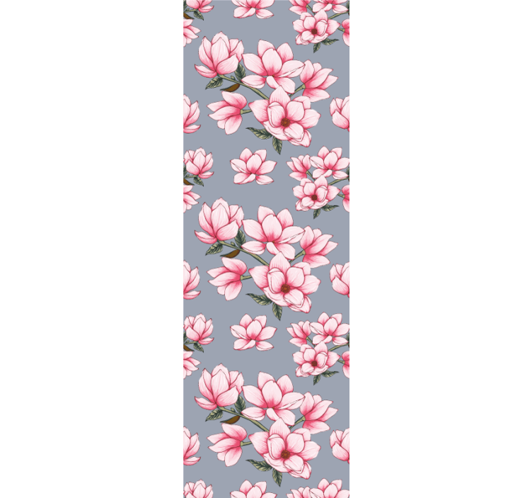 Tree beautiful magnolia flower  Flower Wallpaper - TenStickers