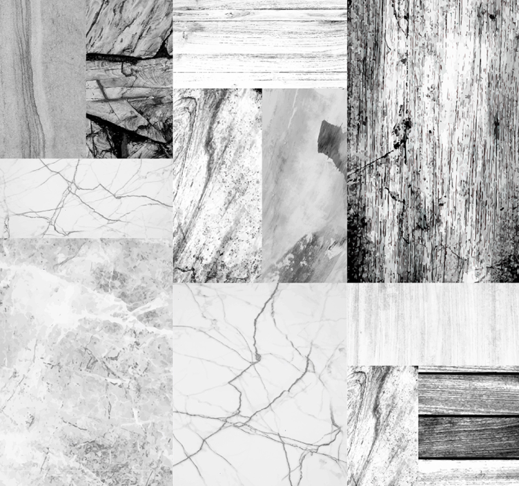 Modern Marble Textured Space living room wallpaper - TenStickers