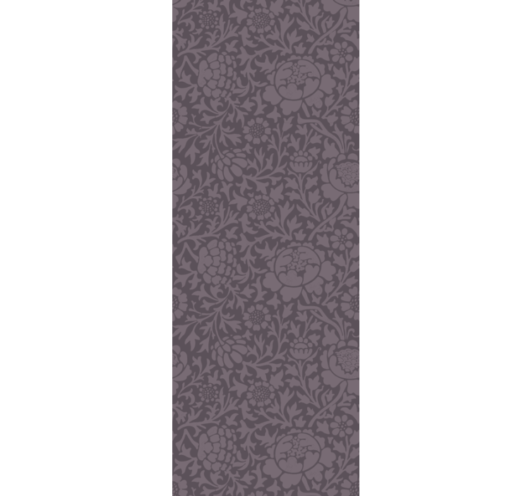 Elegant floral style floral ornament wallpaper - TenStickers