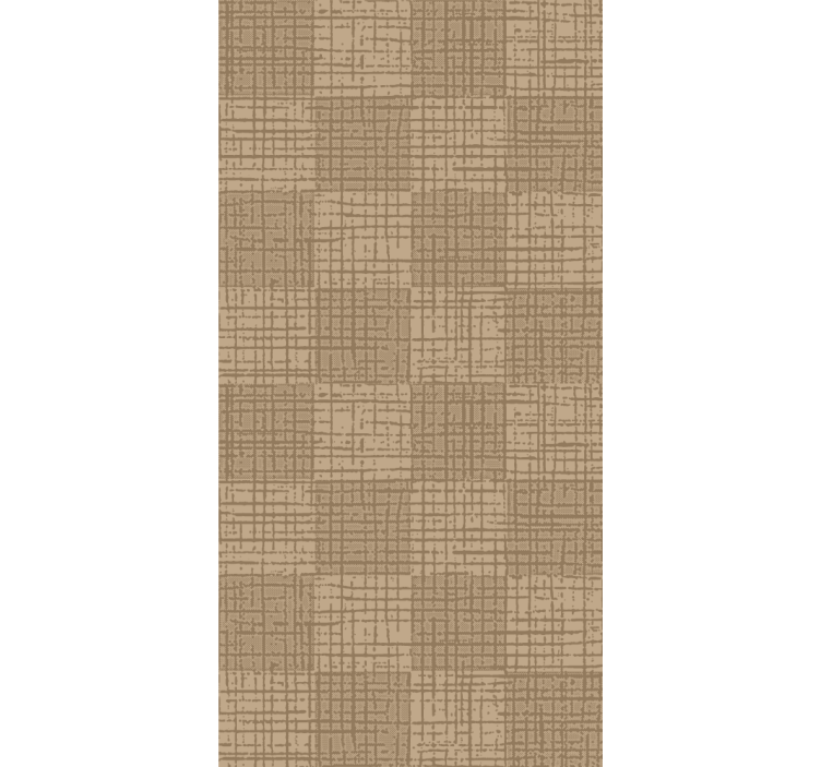 Scandinavian caramel square Bedroom Wallpaper - TenStickers
