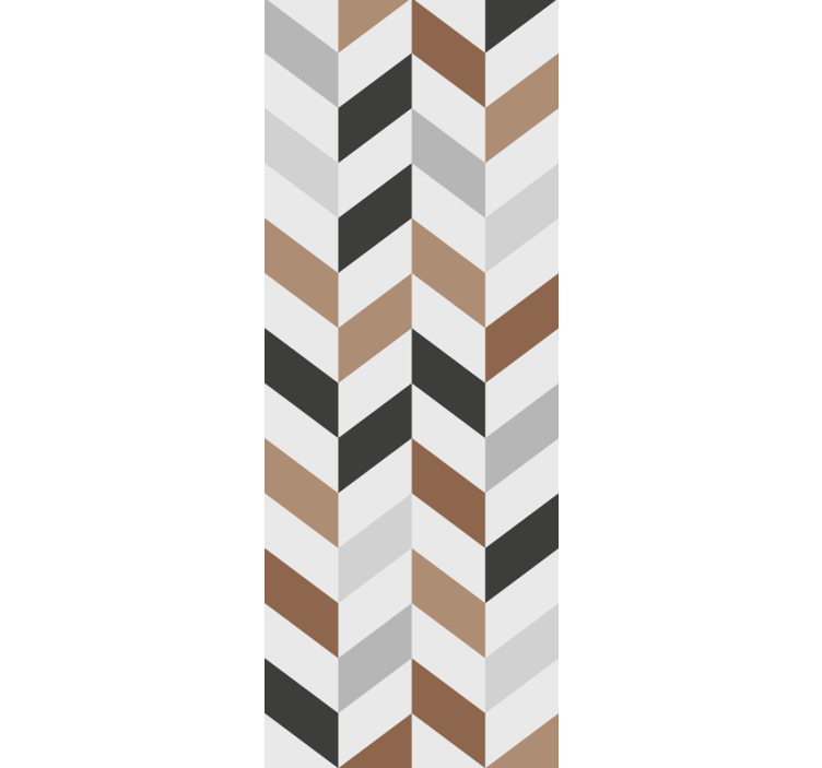 Abstract chevron motif teenager wallpaper - TenStickers