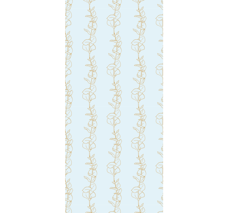Vine Pattern Design floral ornament wallpaper - TenStickers