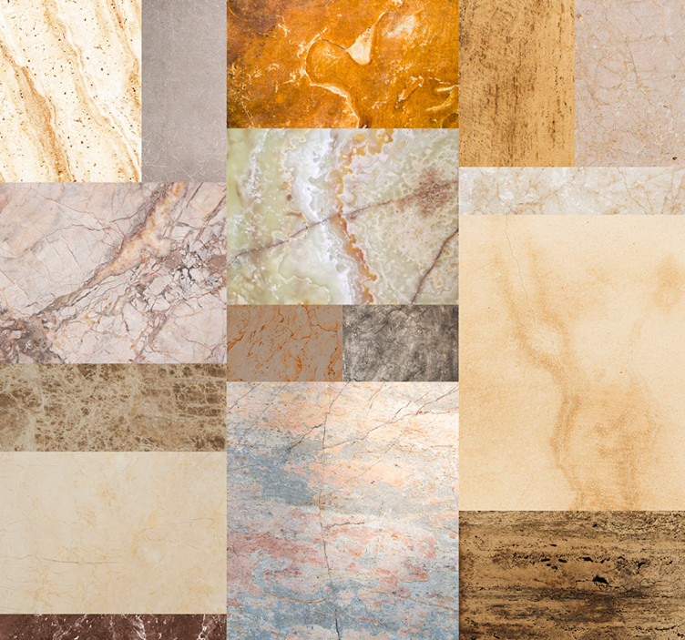 Elegance of Marble Textured Wallpaper - TenStickers