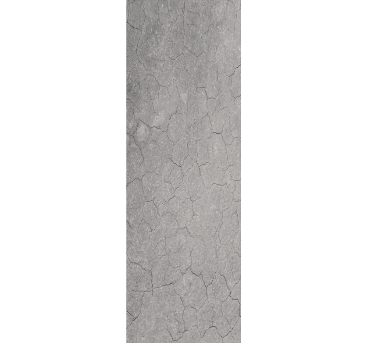 Stone wallpaper with cracked texture design - TenStickers