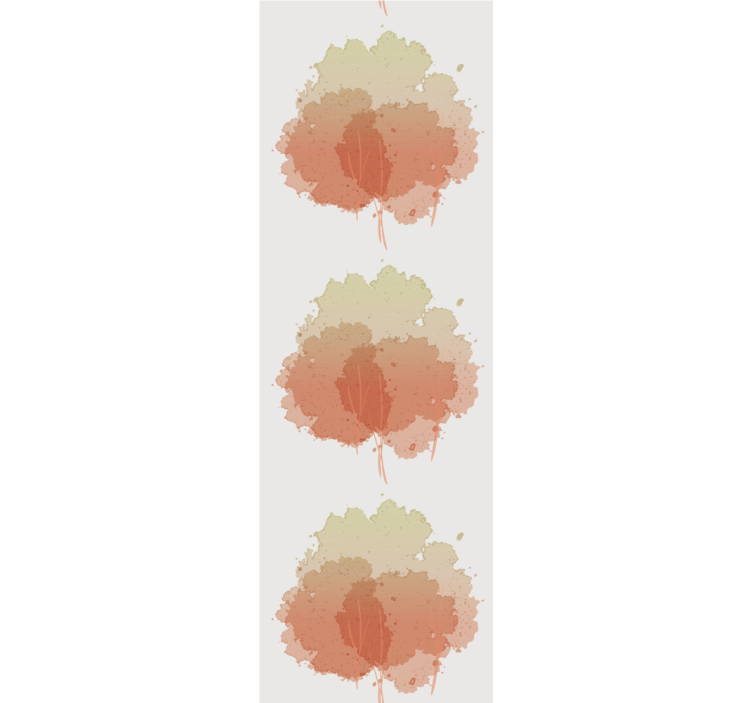 Soft Aquarella Pattern tree wallpaper - TenStickers
