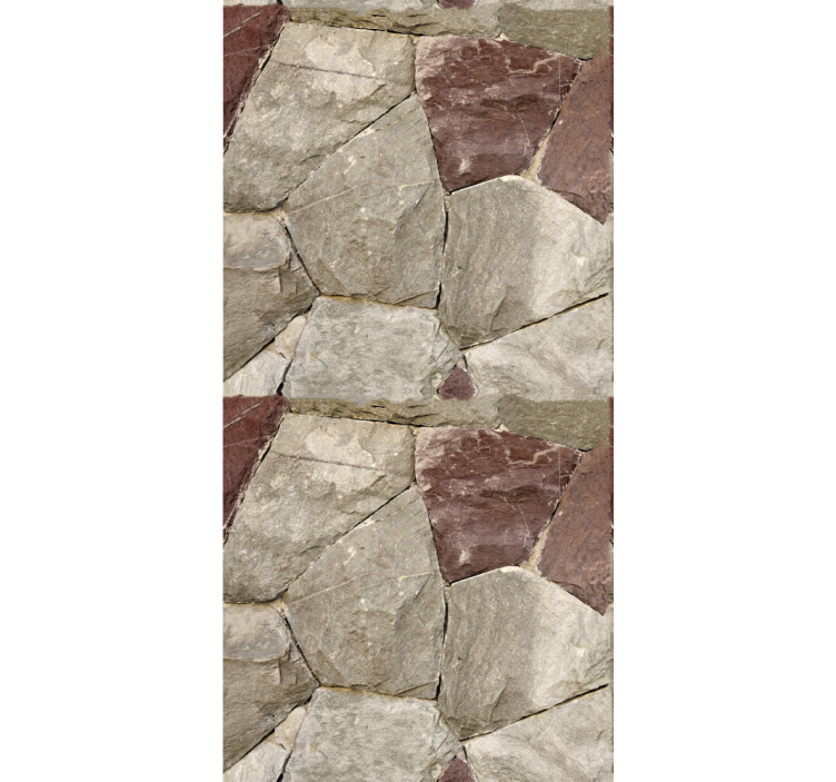 Stones with realistic effect Stone Wallpaper - TenStickers