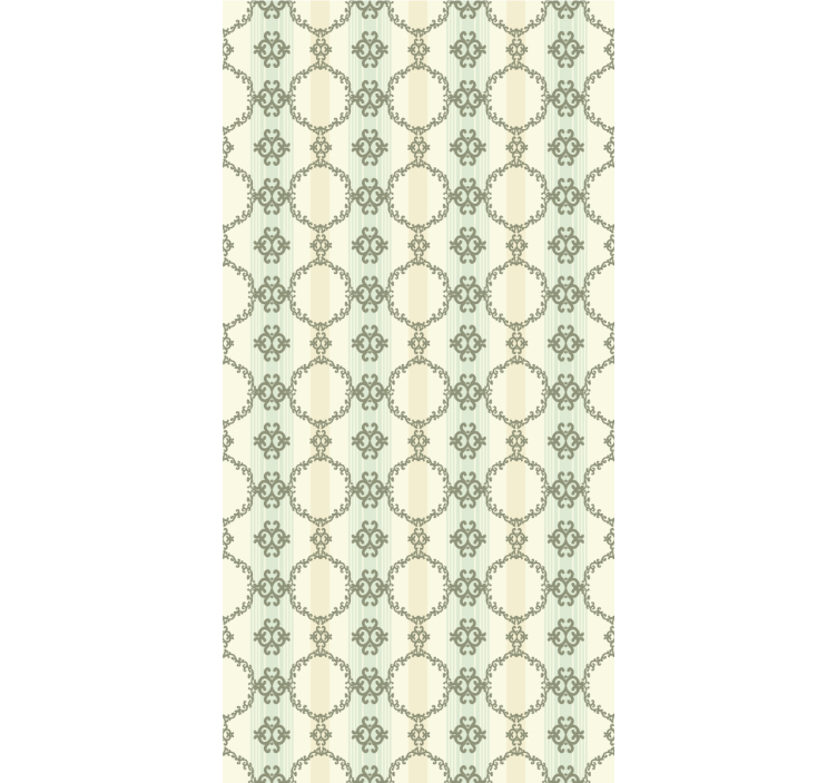 Elegnant circular Patterns tile wallpaper - TenStickers