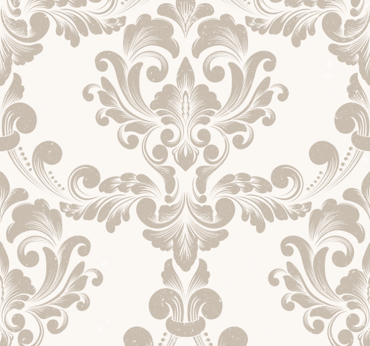 damask Classic Wallpaper - TenStickers