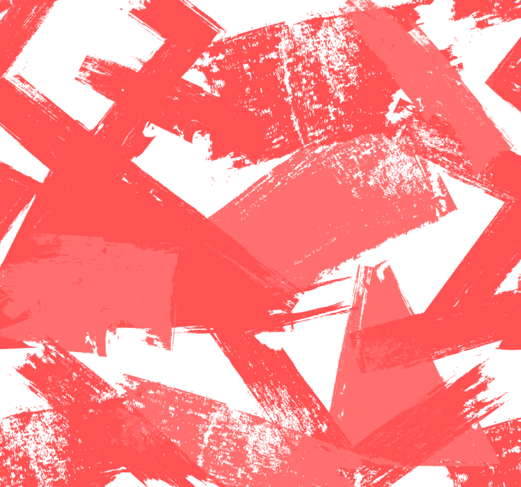 Abstract Angular Pattern geometric wallpaper - TenStickers