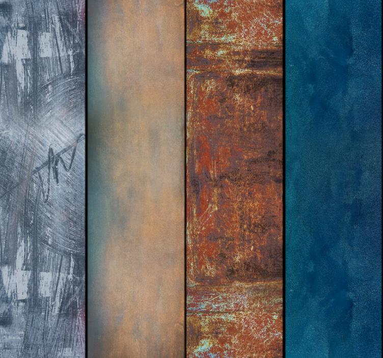 Abstract Textured Panels master bedroom wallpaper - TenStickers