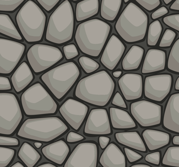 Geometric Backdrop stone wallpaper - TenStickers