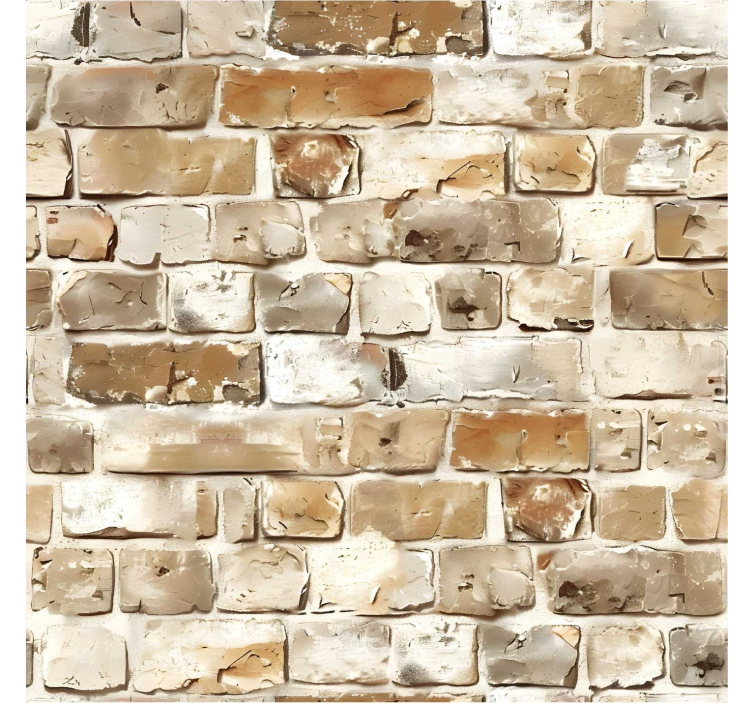 Worn material stone wallpaper - TenStickers
