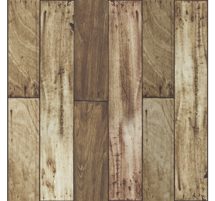 Wood wallpaper textured planks - TenStickers