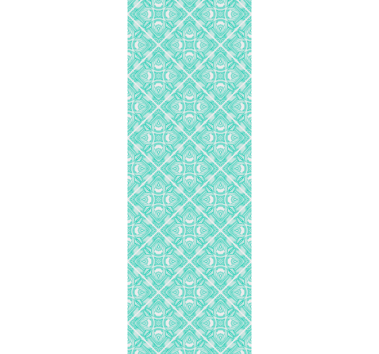 Intricate pattern design ornamental wallpaper - TenStickers