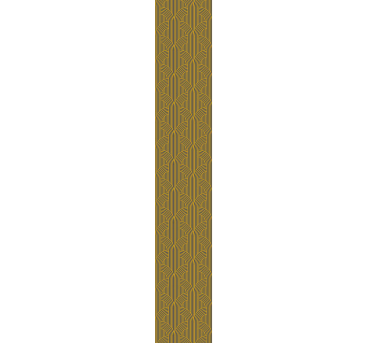 Abstract Arc Patterns geometric wallpaper - TenStickers