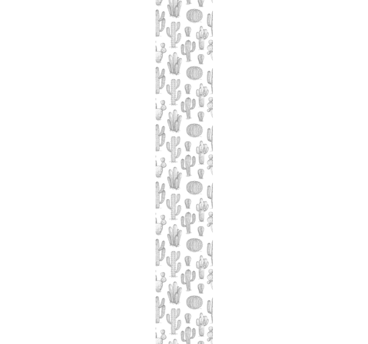 Cactus Pattern nature wallpaper - TenStickers