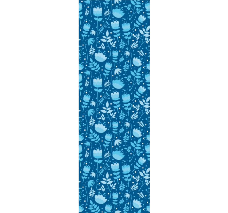 Floral Pattern Design floral ornament wallpaper - TenStickers