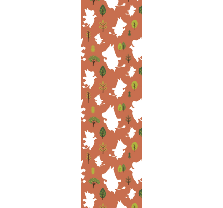 Colorful moomins Children wallpaper - TenStickers