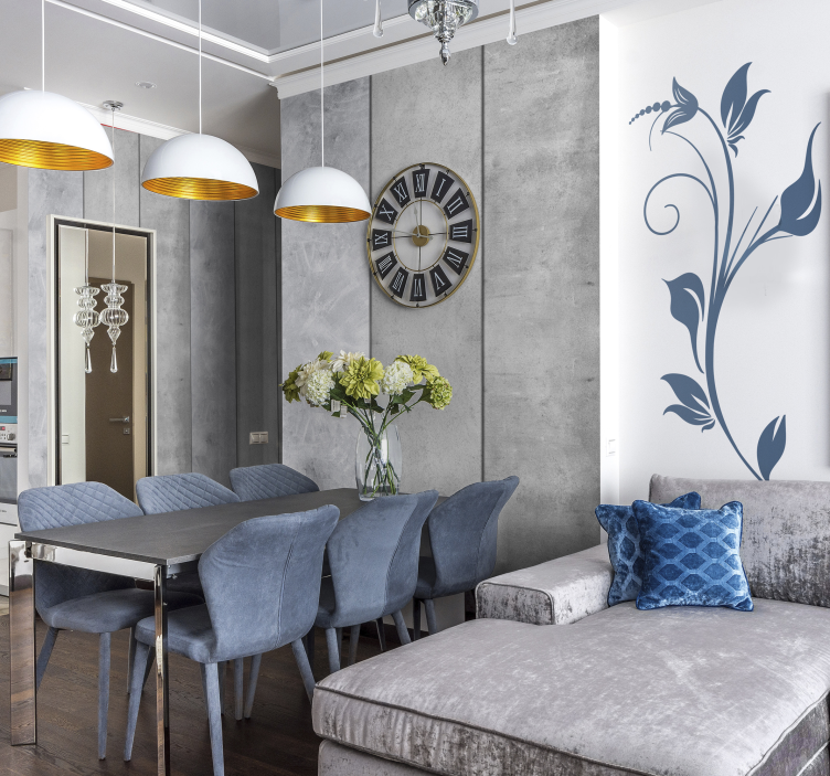 Textured cement wall concrete wallpaper - TenStickers