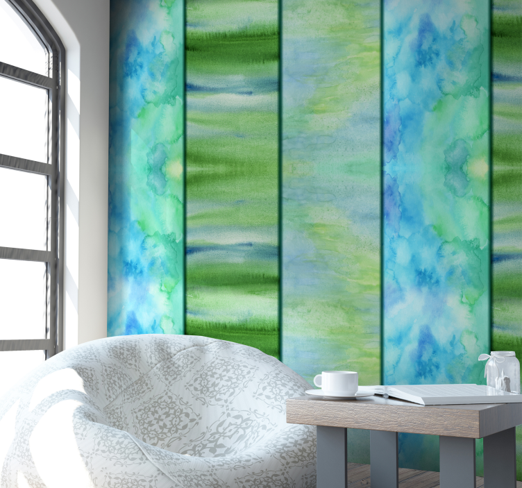 Abstract Watercolor abstract wallpaper - TenStickers