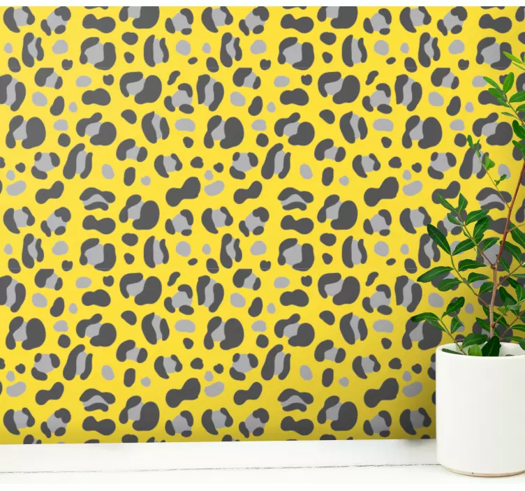 Animal Print zebra wallpaper - TenStickers