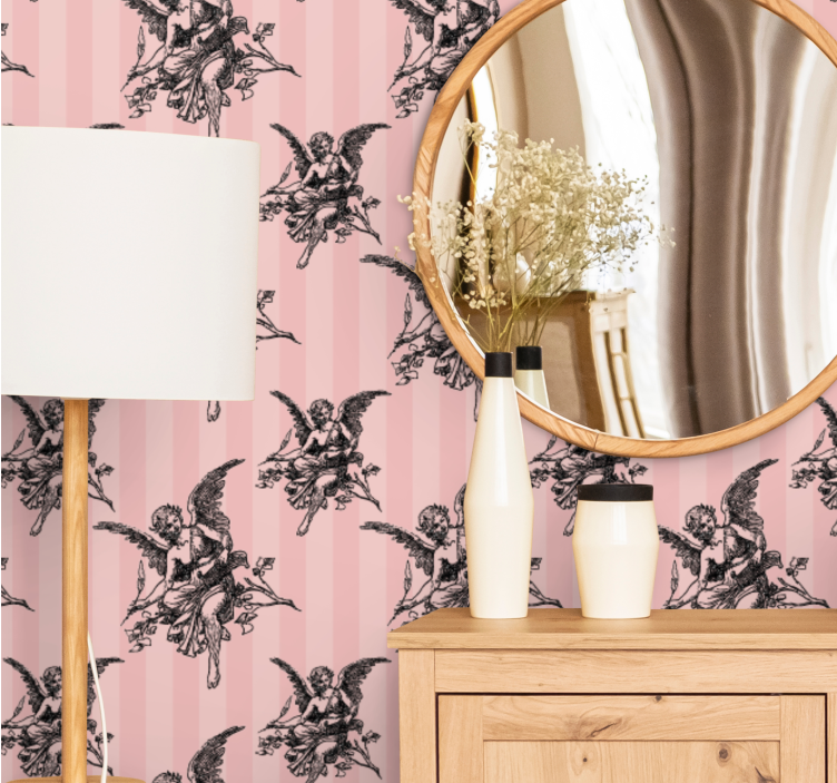 Baroque Seraphs baroque wallpaper - TenStickers