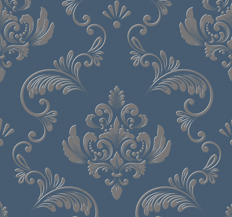 Baroque Flourish baroque wallpaper - TenStickers