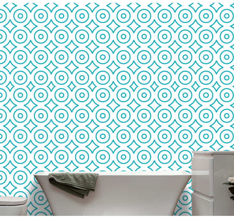 Elegant fabric-like stripes vertical wallpaper - TenStickers