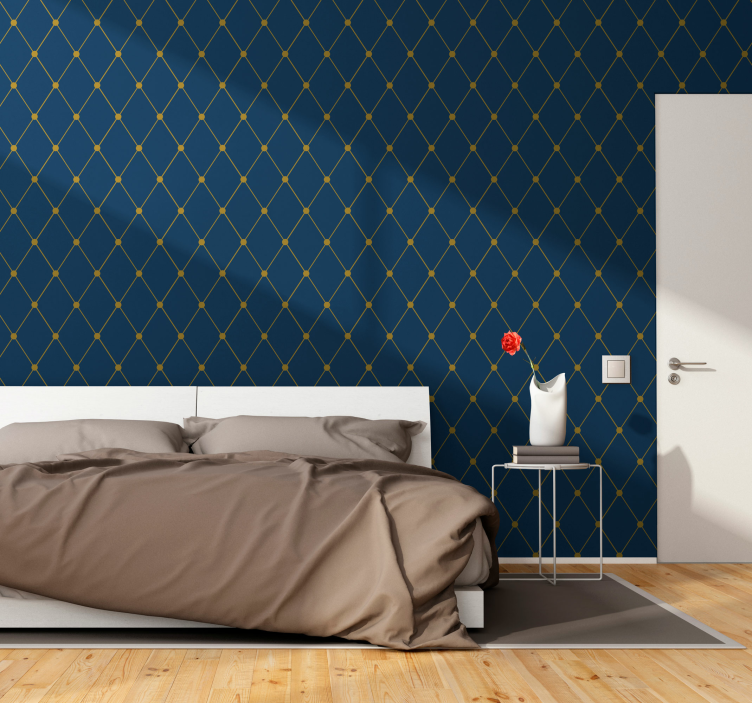 Elegant Geometric Lines geometric wallpaper - TenStickers