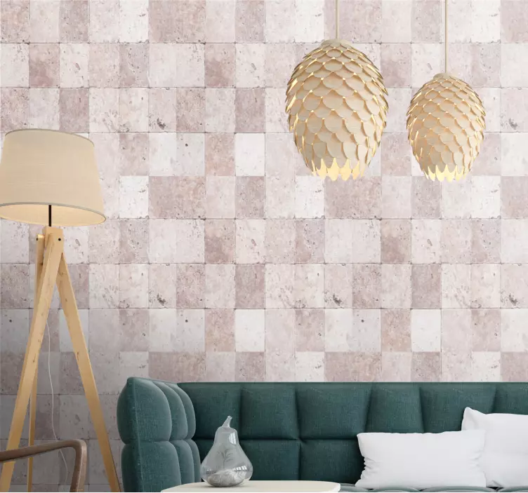 Elegant Textured Surface marble wallpaper - TenStickers