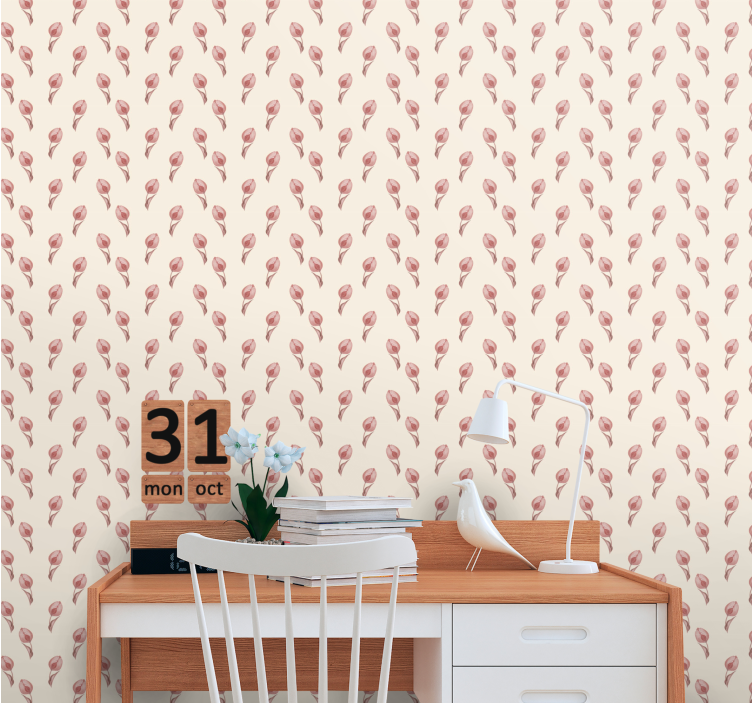 Floral Seamless Pattern flower wallpaper - TenStickers