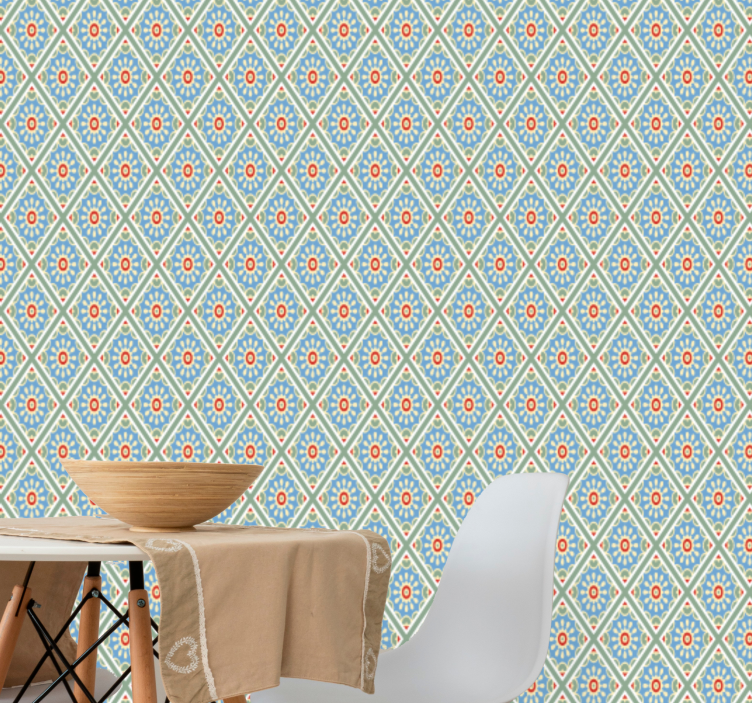 Geometric Tile Essence tile wallpaper - TenStickers