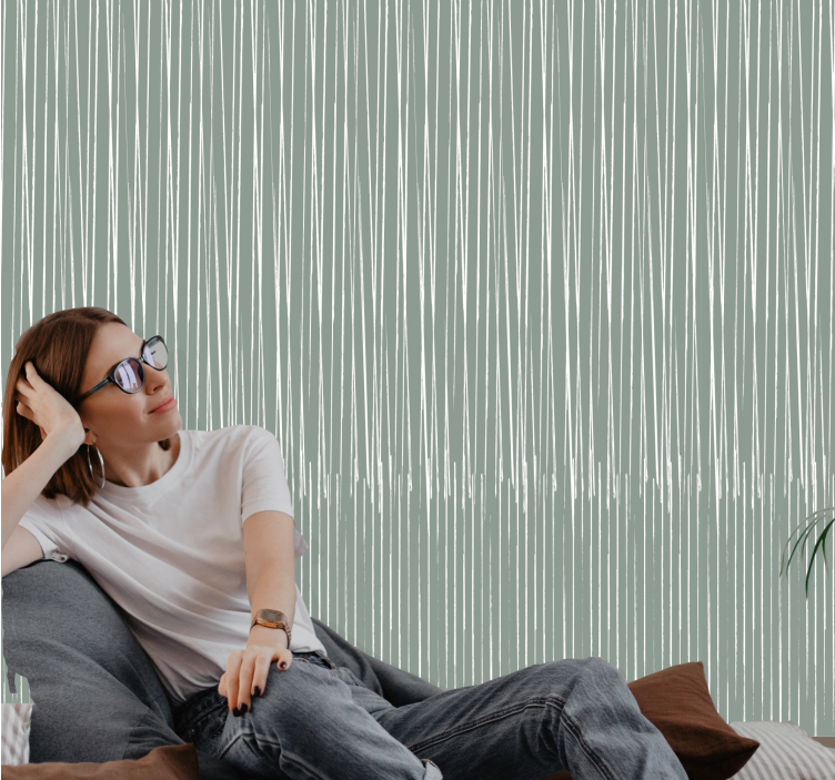 Subtle line patterns texture pattern wallpaper - TenStickers