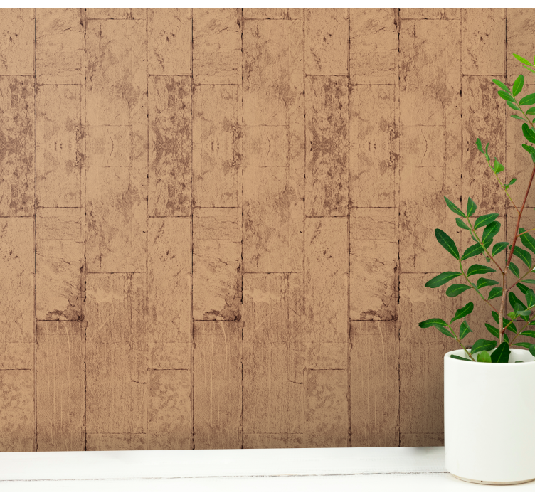 Textured Timber wood wallpaper - TenStickers