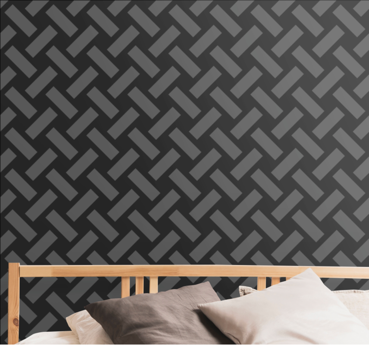 Tightly Woven Strips texture pattern wallpaper - TenStickers