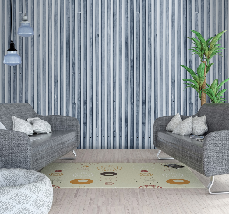 Wood Texture Wallpaper Grey wooden effect - TenStickers